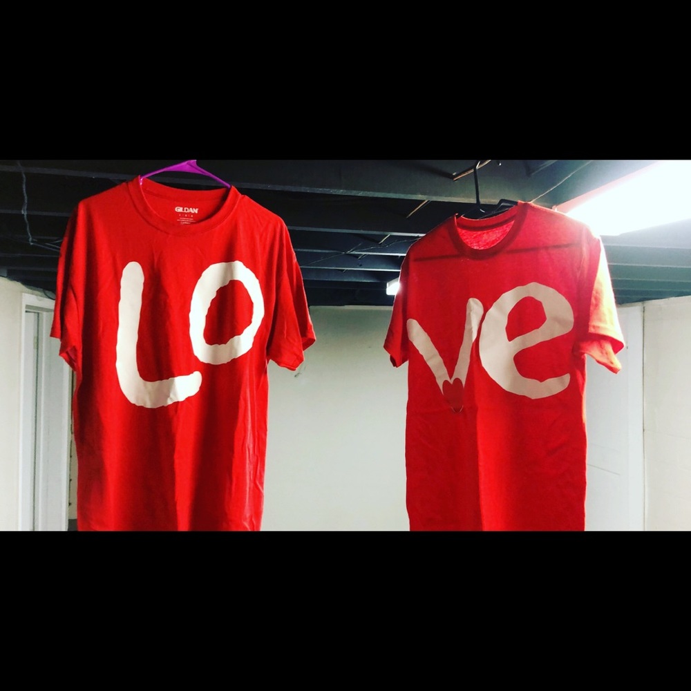 Couples Lo Ve tshirts